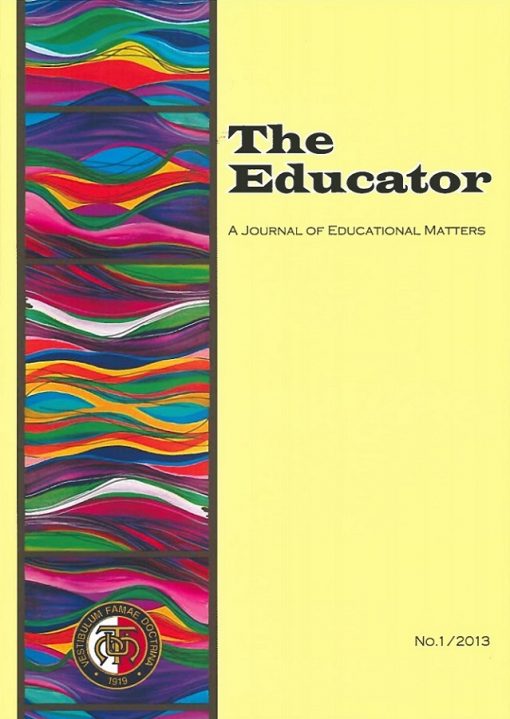 The Educator n. 1 (ed. George Cassar, 2013)