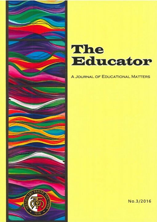 The Educator n. 3 (ed. George Cassar, 2016)